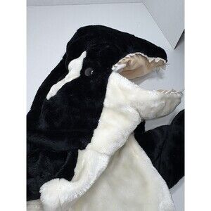 CHOSUN Plush ORCA black and white costume for kids size 6-7